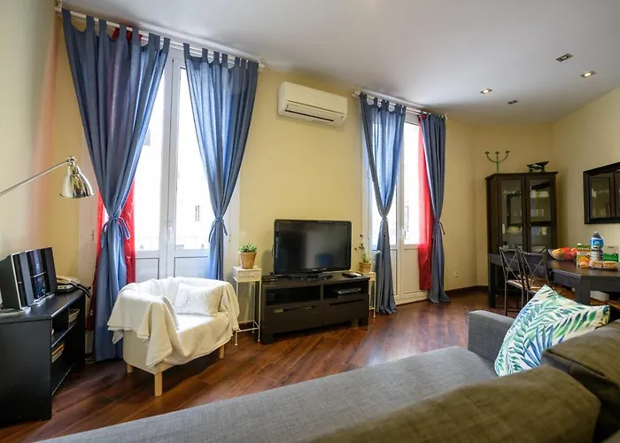 아파트 Ramblasrentals Design Renovated Ac Balcony10m Ramblas - Parking - Wifi *